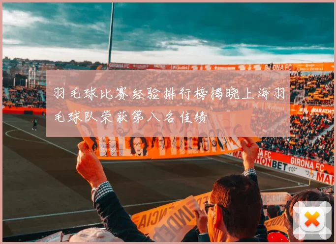 羽毛球比赛经验排行榜揭晓上海羽毛球队荣获第八名佳绩