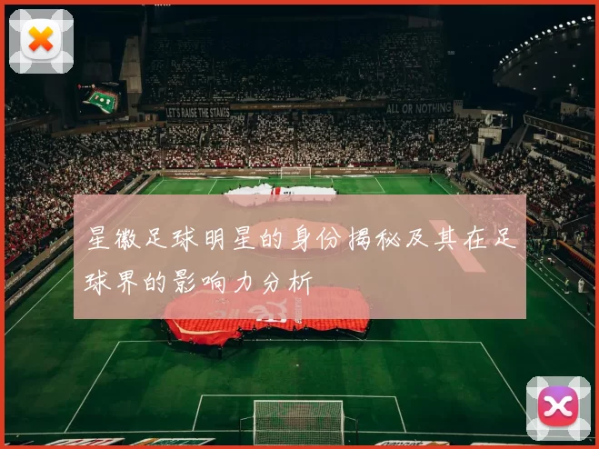 星徽足球明星的身份揭秘及其在足球界的影响力分析